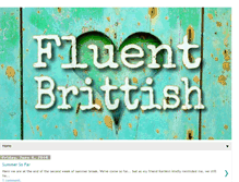 Tablet Screenshot of fluentbrittish.blogspot.com