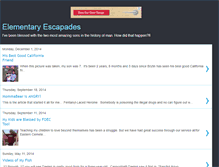 Tablet Screenshot of kindergarteneskapades.blogspot.com