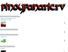Tablet Screenshot of myfanatictv.blogspot.com