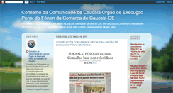 Desktop Screenshot of conselhodacomunidadedecaucaia.blogspot.com