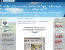 Tablet Screenshot of conselhodacomunidadedecaucaia.blogspot.com