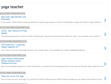 Tablet Screenshot of good-yoga-teacher.blogspot.com