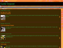 Tablet Screenshot of cycleoutpost.blogspot.com