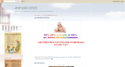 Desktop Screenshot of jopasicatex.blogspot.com