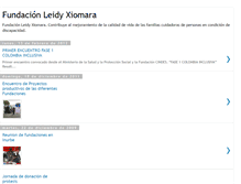 Tablet Screenshot of fundacionleidyxiomara.blogspot.com