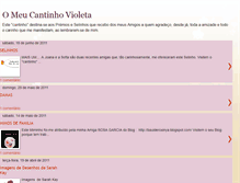 Tablet Screenshot of omeucantinhovioleta.blogspot.com