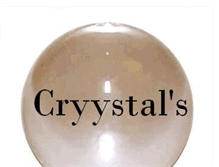 Tablet Screenshot of cryystalball.blogspot.com