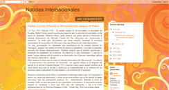 Desktop Screenshot of lacolumnadecaricuaointernacionales.blogspot.com