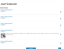 Tablet Screenshot of josefgrabowski.blogspot.com