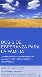 Mobile Screenshot of dosisdeesperanzaparalafamilia.blogspot.com