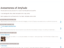 Tablet Screenshot of amytude.blogspot.com