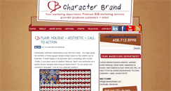 Desktop Screenshot of characterbrand.blogspot.com