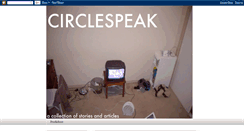 Desktop Screenshot of circlespeak.blogspot.com
