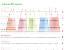 Tablet Screenshot of perfumespage.blogspot.com