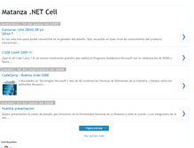 Tablet Screenshot of matanzanetcell.blogspot.com