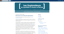 Desktop Screenshot of explorateurs-du-quotidien.blogspot.com