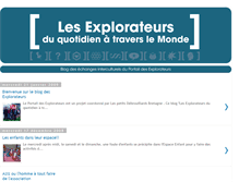 Tablet Screenshot of explorateurs-du-quotidien.blogspot.com