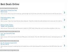 Tablet Screenshot of dealsathome.blogspot.com