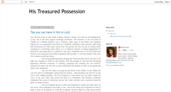 Desktop Screenshot of histreasuredpossession.blogspot.com