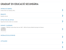 Tablet Screenshot of graduateneducaciosecundaria.blogspot.com