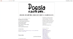 Desktop Screenshot of poetasutopicos.blogspot.com