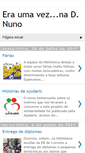 Mobile Screenshot of eraumaveznadnuno.blogspot.com