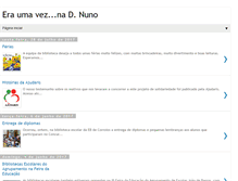 Tablet Screenshot of eraumaveznadnuno.blogspot.com