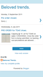 Mobile Screenshot of belovedtrends.blogspot.com