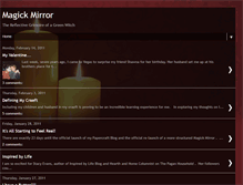 Tablet Screenshot of magickalmirror.blogspot.com