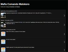 Tablet Screenshot of mafiacomandomalokero.blogspot.com