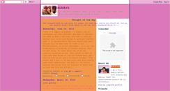 Desktop Screenshot of healthyalwayz.blogspot.com