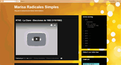 Desktop Screenshot of mariaradicaleslibres.blogspot.com