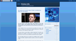 Desktop Screenshot of cinema-info.blogspot.com