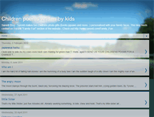 Tablet Screenshot of childrens-poem.blogspot.com