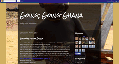 Desktop Screenshot of goinggoing-ghana.blogspot.com