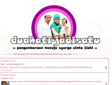 Tablet Screenshot of duahati-jadisatu.blogspot.com