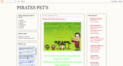 Desktop Screenshot of pirates-pets.blogspot.com