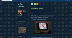 Desktop Screenshot of goofusmuse.blogspot.com