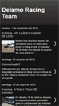 Mobile Screenshot of delamoracingteam.blogspot.com