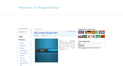 Desktop Screenshot of blogerdesign.blogspot.com