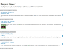 Tablet Screenshot of deryaligunlertv.blogspot.com