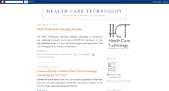 Desktop Screenshot of ehealthcaretechnology.blogspot.com