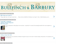 Tablet Screenshot of bullfinchbarbury.blogspot.com