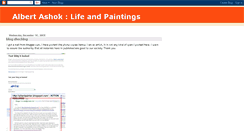 Desktop Screenshot of albertpainter.blogspot.com