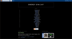 Desktop Screenshot of energygym247.blogspot.com