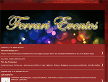 Tablet Screenshot of ferrarieventos.blogspot.com