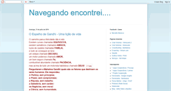 Desktop Screenshot of navegandoencontrei.blogspot.com