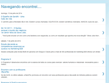 Tablet Screenshot of navegandoencontrei.blogspot.com