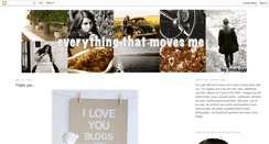 Desktop Screenshot of everythingthatmovesme.blogspot.com