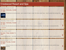 Tablet Screenshot of crestwoodresort.blogspot.com